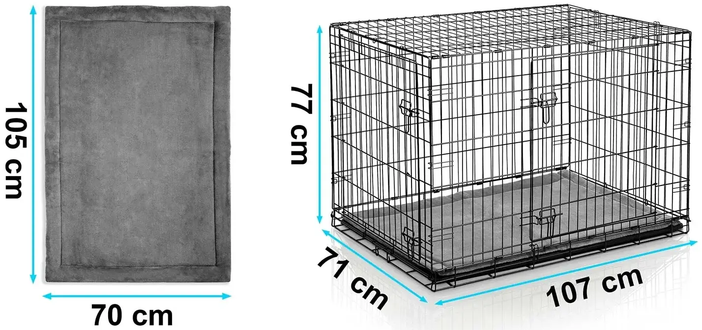 Cusca pentru caini Pethaus PH-202 (Grey/Black) - 5