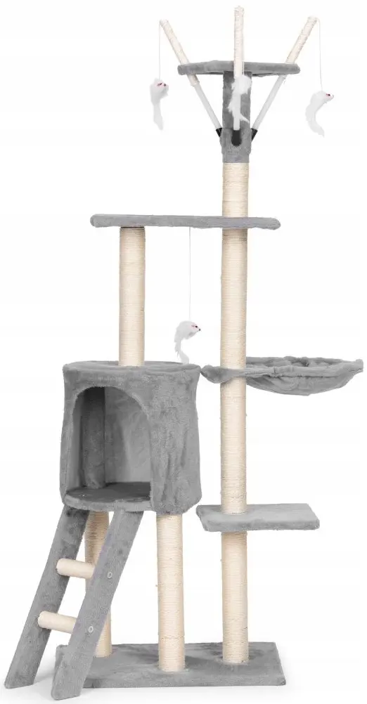 Ansamblu de joaca pentru pisici Petsi AIE-ATS37 (Grey)