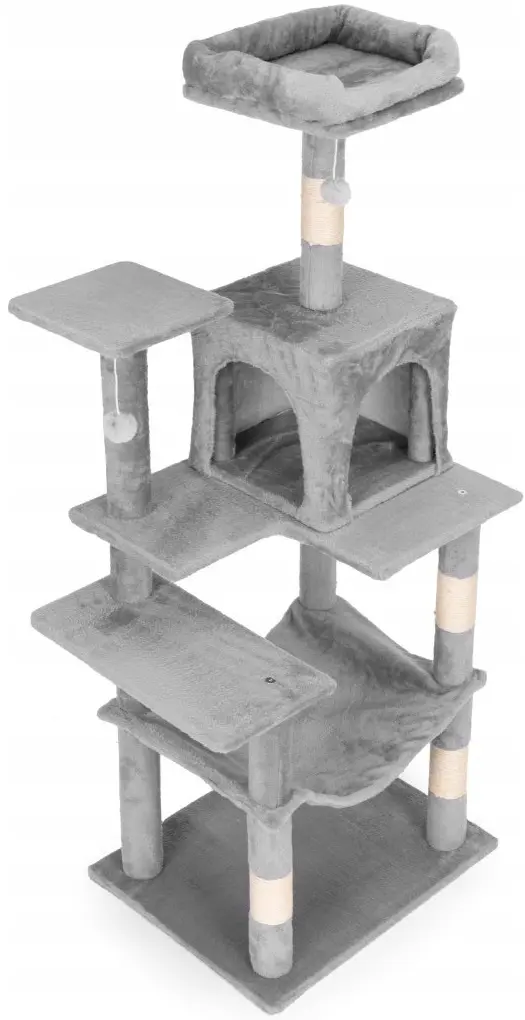Ansamblu de joaca pentru pisici Petsi AIE-ATS39 (Grey) - 2
