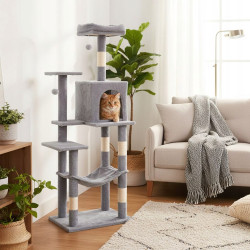Ansamblu de joaca pentru pisici Petsi AIE-ATS39 (Grey) Thumb