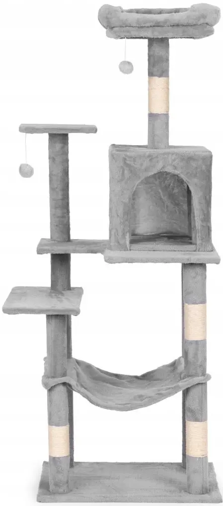 Ansamblu de joaca pentru pisici Petsi AIE-ATS39 (Grey)