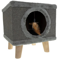 Домик для кошек Purlov 26215 (Grey)