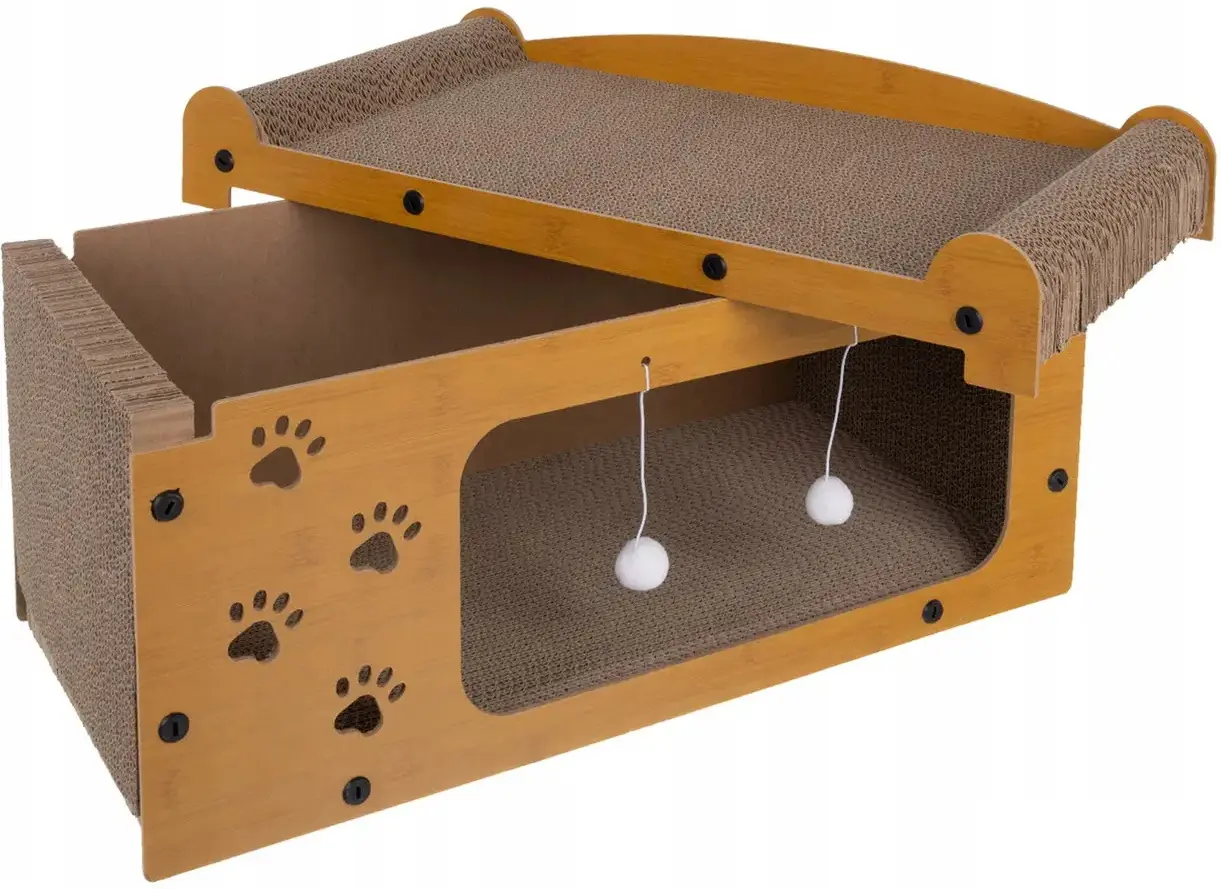 Casuta pentru pisici Purlov 27016 (Brown) - 2