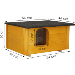 Домик для собак Springos DH001 (Yellow) Thumb