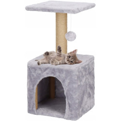 Игровой комплекс для кошек Springos PA1032 (Light Gray/Beige) Thumb