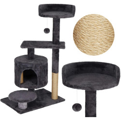 Игровой комплекс для кошек Springos PA1036 (Black) Thumb