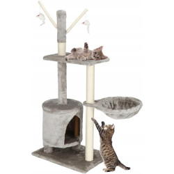Ansamblu de joaca pentru pisici Springos PA1037 (Light Gray/Beige) Thumb