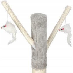Ansamblu de joaca pentru pisici Springos PA1037 (Light Gray/Beige) Thumb