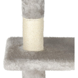 Ansamblu de joaca pentru pisici Springos PA1037 (Light Gray/Beige) Thumb