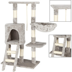Игровой комплекс для кошек Springos PA1039 (Light Gray) Thumb