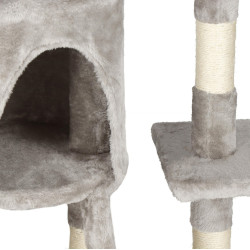 Игровой комплекс для кошек Springos PA1039 (Light Gray) Thumb