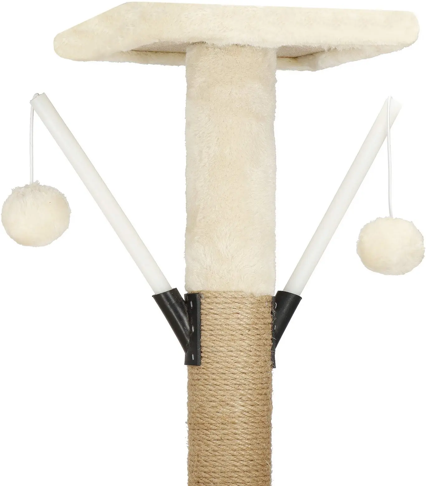 Ansamblu de joaca pentru pisici Springos PA1041 (Cream) - 5