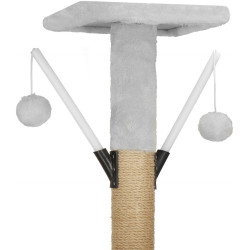 Игровой комплекс для кошек Springos PA1042 (Light Gray) Thumb