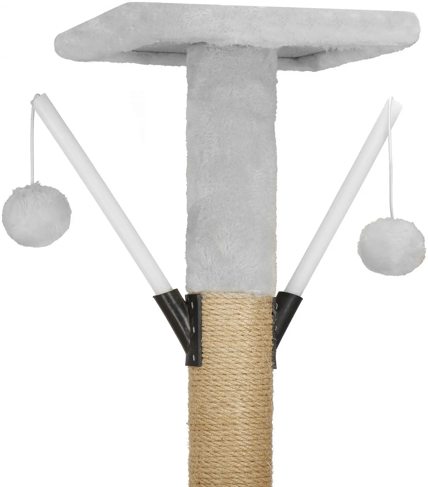Игровой комплекс для кошек Springos PA1042 (Light Gray) - 6