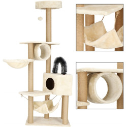 Игровой комплекс для кошек Springos PA1044 (Cream) Thumb