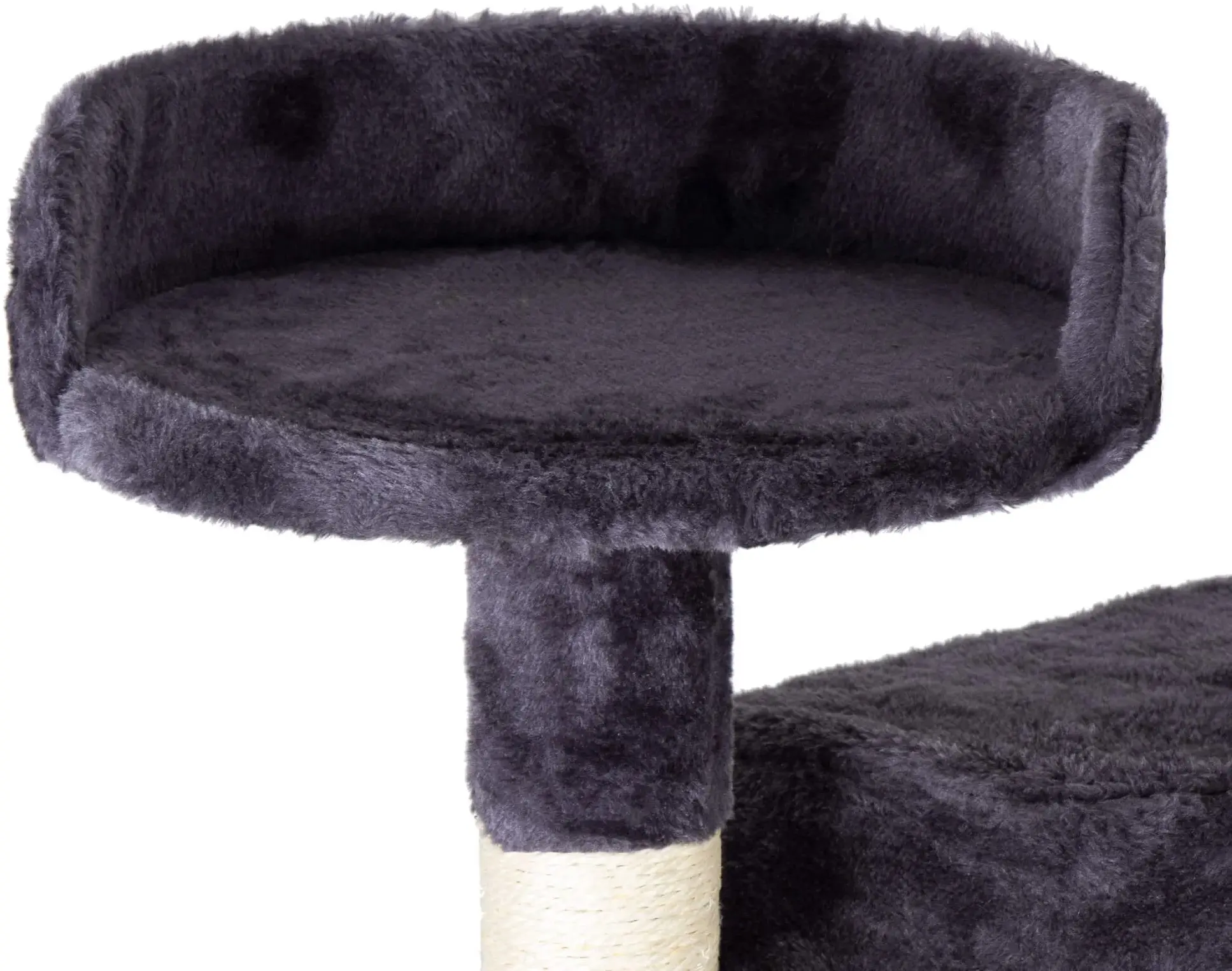 Игровой комплекс для кошек Springos PA1045 (Black/Beige) - 4