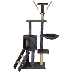 Ansamblu de joaca pentru pisici Springos PA1046 (Black)