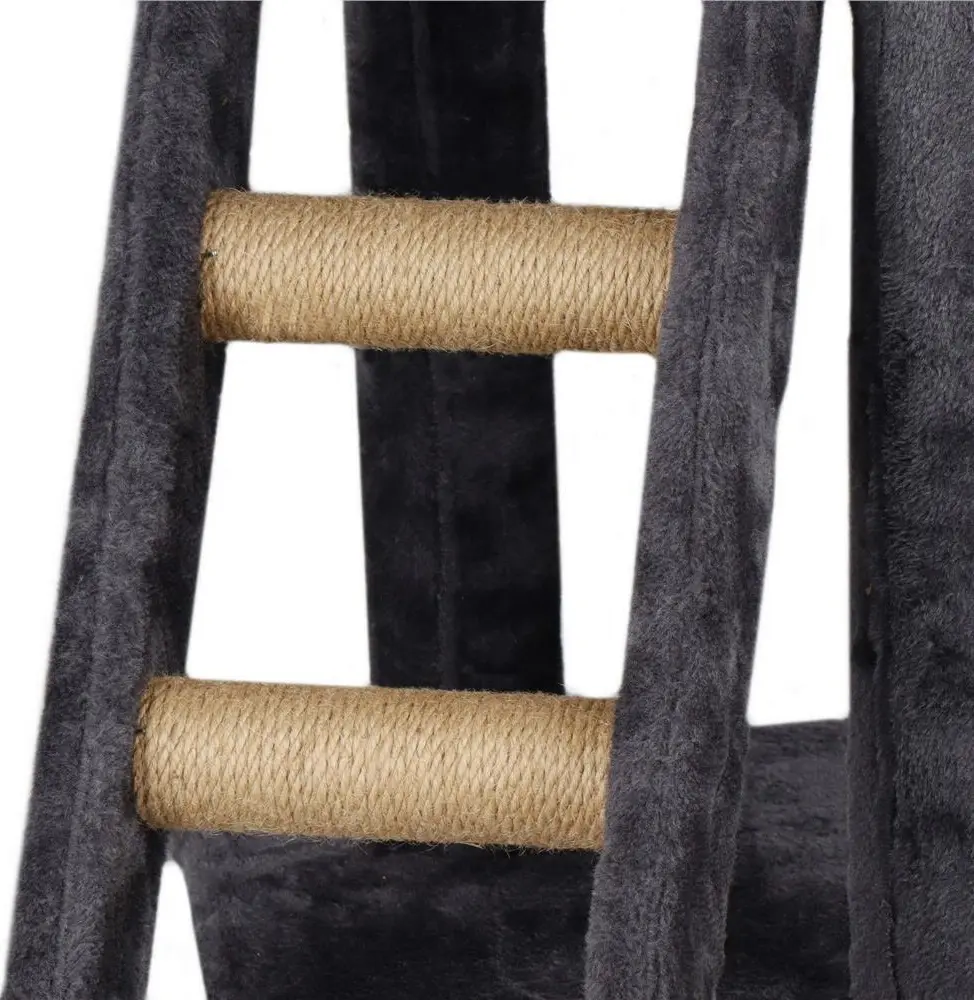 Ansamblu de joaca pentru pisici Springos PA1046 (Black) - 6