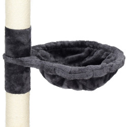 Ansamblu de joaca pentru pisici Springos PA1051 (Gray/Beige) Thumb