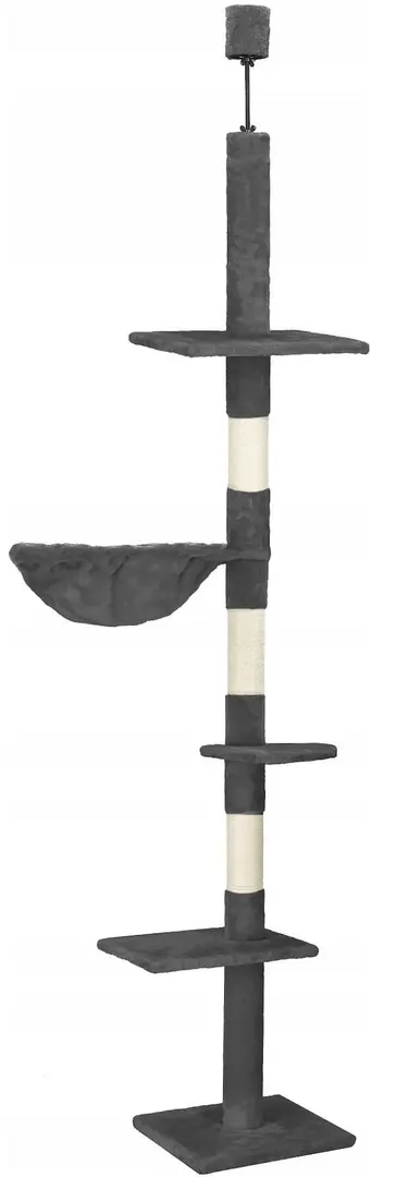 Ansamblu de joaca pentru pisici Springos PA1051 (Gray/Beige)