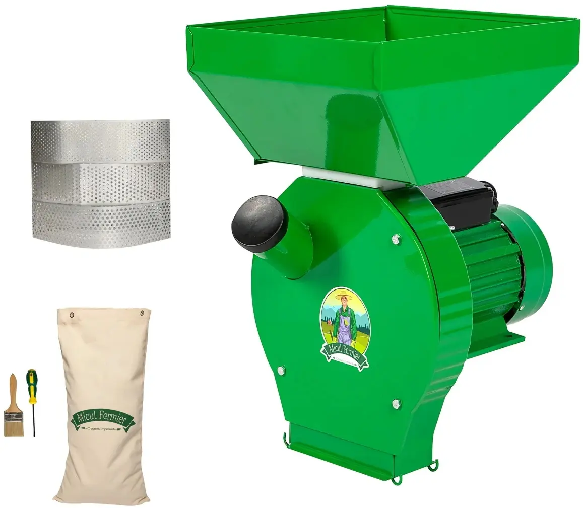 Moara electrica pentru cereale Micul Fermier GF-0063-S001-G03 (Green) - 5