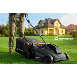 Masina de tuns iarba cu acumulator Humberg HM-610 561000 (Grey/Black) Thumb
