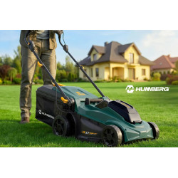 Masina de tuns iarba cu acumulator Humberg HM-610 561001 (Green/Black) Thumb
