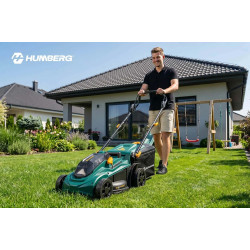 Masina de tuns iarba cu acumulator Humberg HM-610 561001 (Green/Black) Thumb