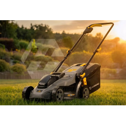 Masina de tuns iarba cu acumulator Humberg HM-611 561100 (Grey/Black) Thumb