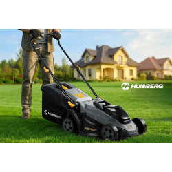 Masina de tuns iarba cu acumulator Humberg HM-611 561100 (Grey/Black) Thumb