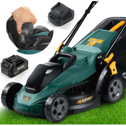 Masina de tuns iarba electrica Humberg HM-611 561101 (Green/Black) Thumb