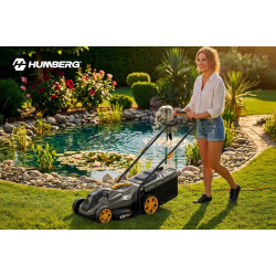 Masina de tuns iarba electrica Humberg HM-612 561200 (Grey/Black) Thumb