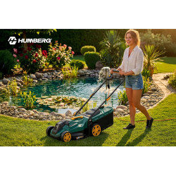 Masina electrica de tuns iarba Humberg HM-612 561201 (Green/Black) Thumb