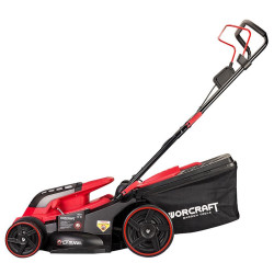 Аккумуляторная газонокосилка Worcraft CLM-S40LiBL (Red/Black) Thumb
