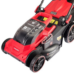 Аккумуляторная газонокосилка Worcraft CLM-S40LiBL (Red/Black) Thumb