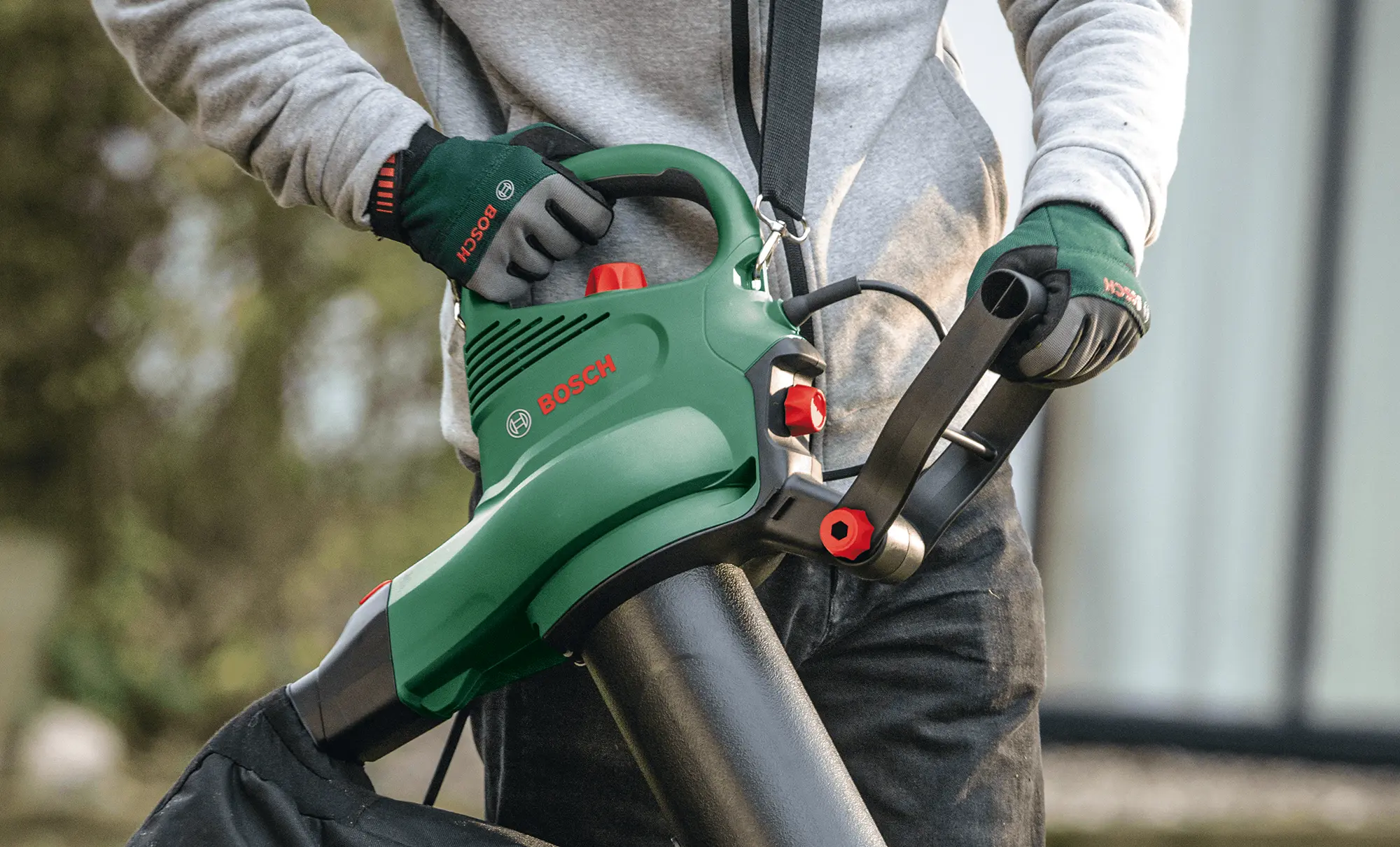 Воздуходувка-пылесос Bosch Universal GardenTidy 3000 - 5