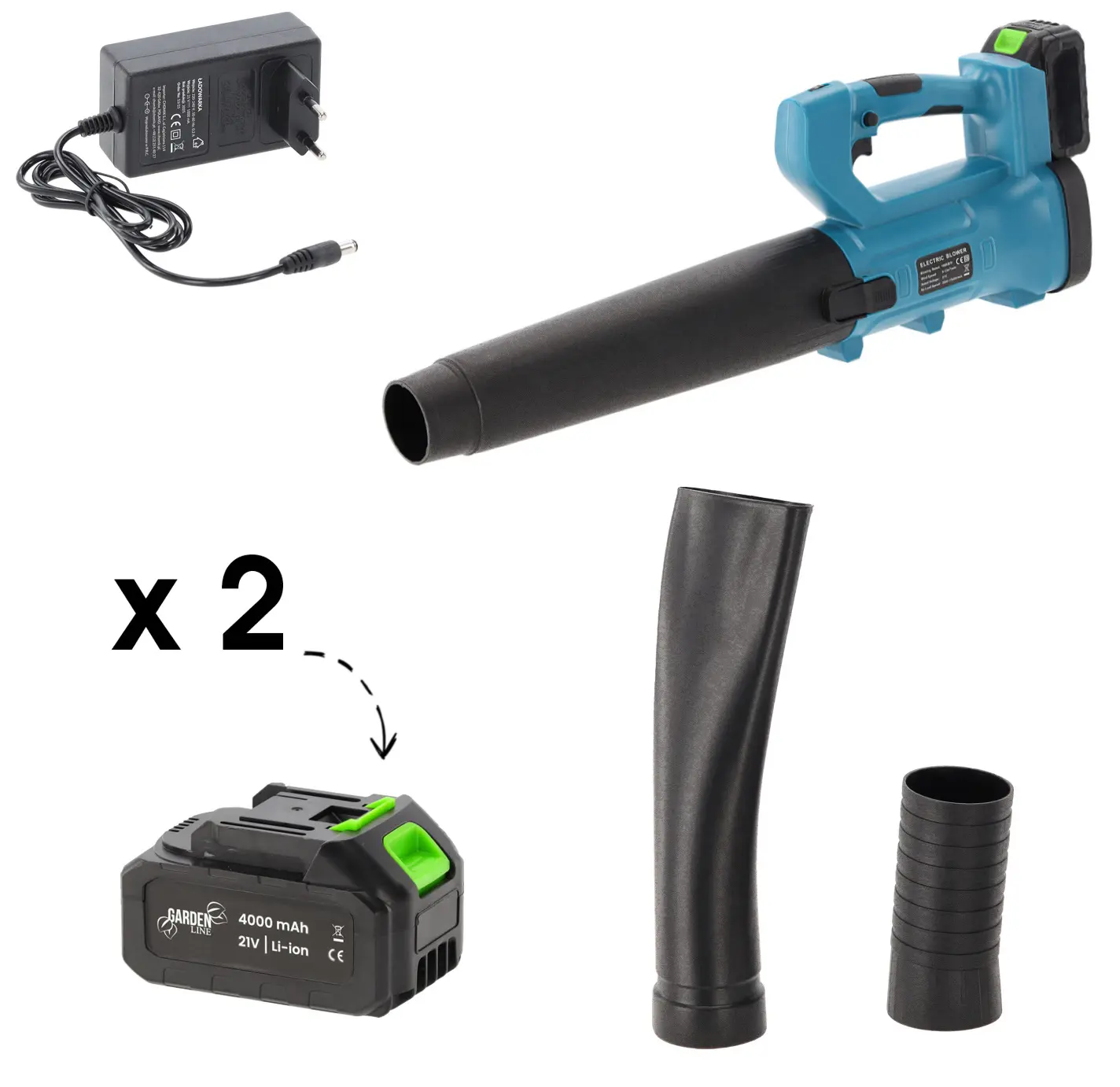 Воздуходувка аккумуляторная Chomik WAN6932 - 2