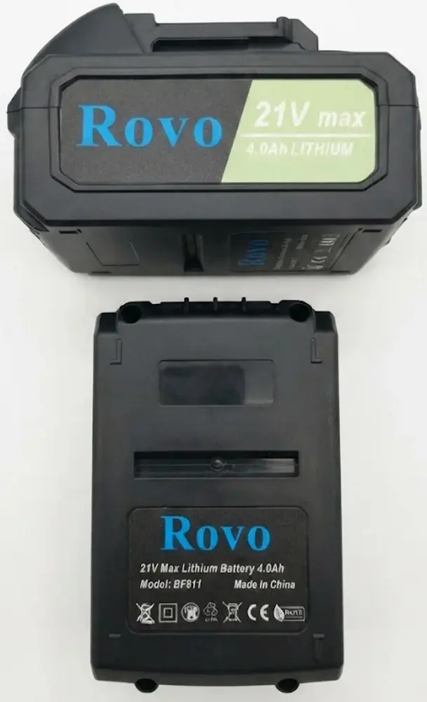 Аккумуляторная воздуходувка Rovo BF811 - 2
