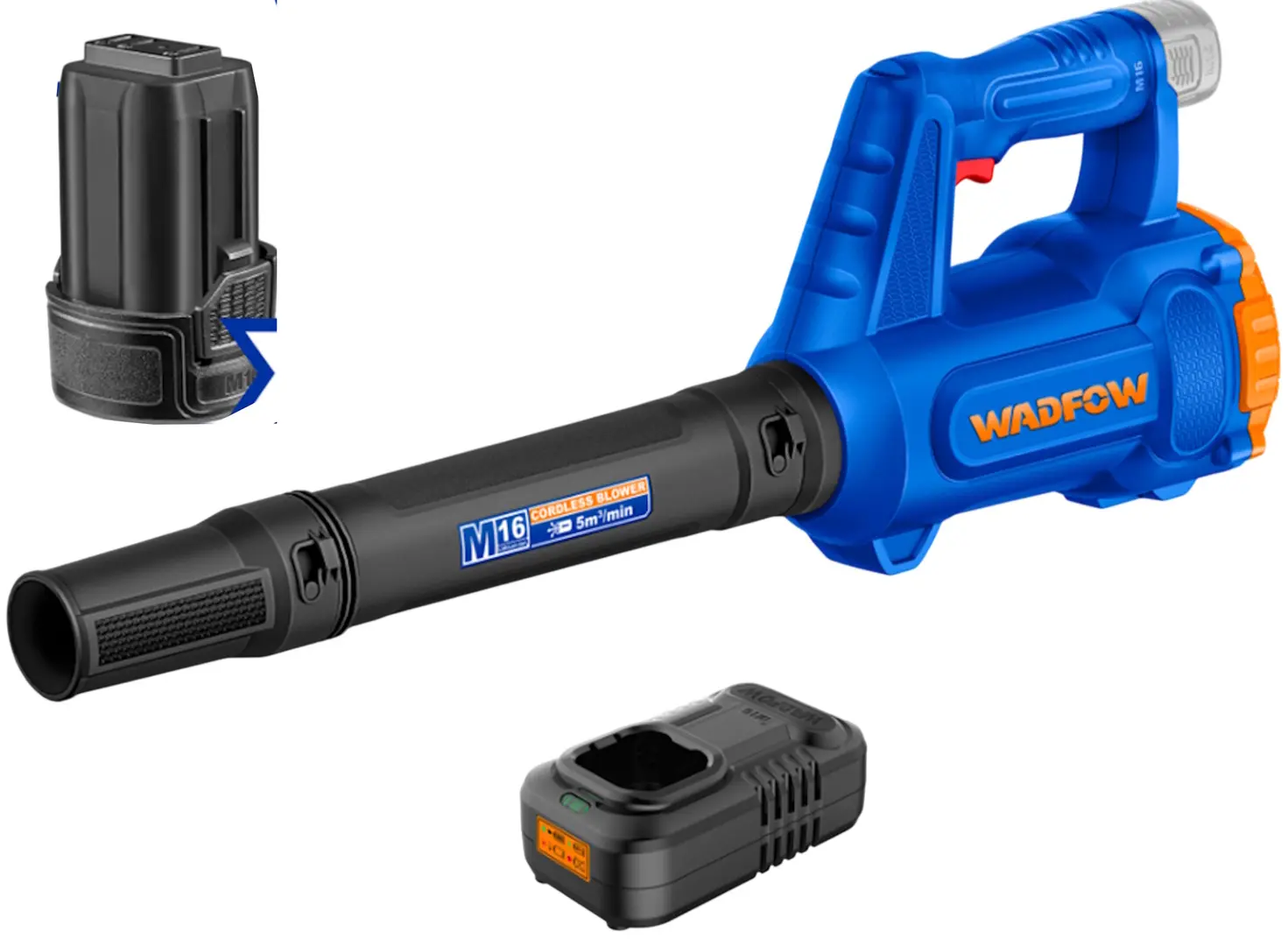 Suflanta de aer cu acumulator Wadfow WBLP16182