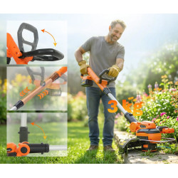 Trimmer cu acumulator Outsunny 84H-748V90OG Thumb