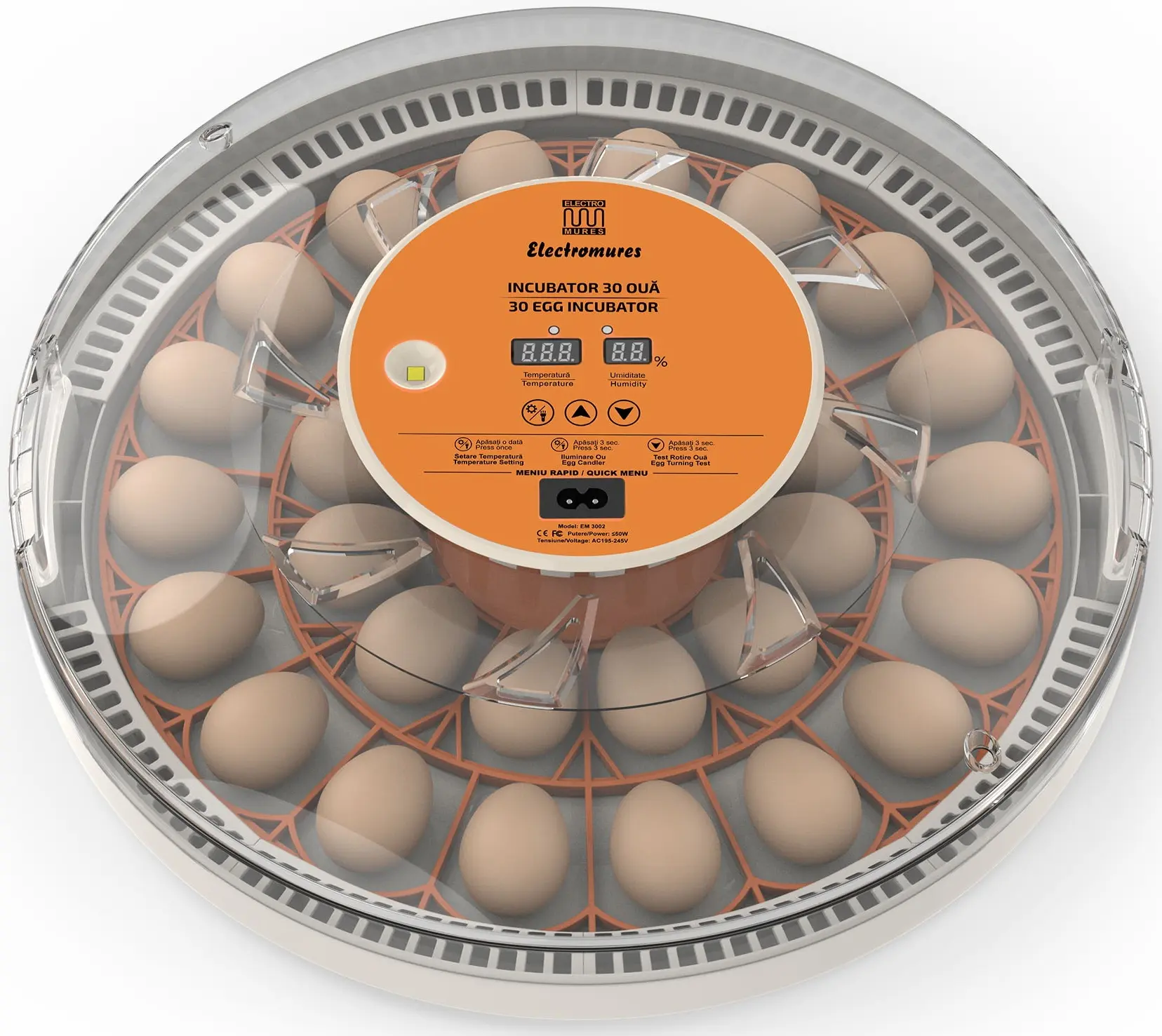 Incubator ElectroMures EM 3002