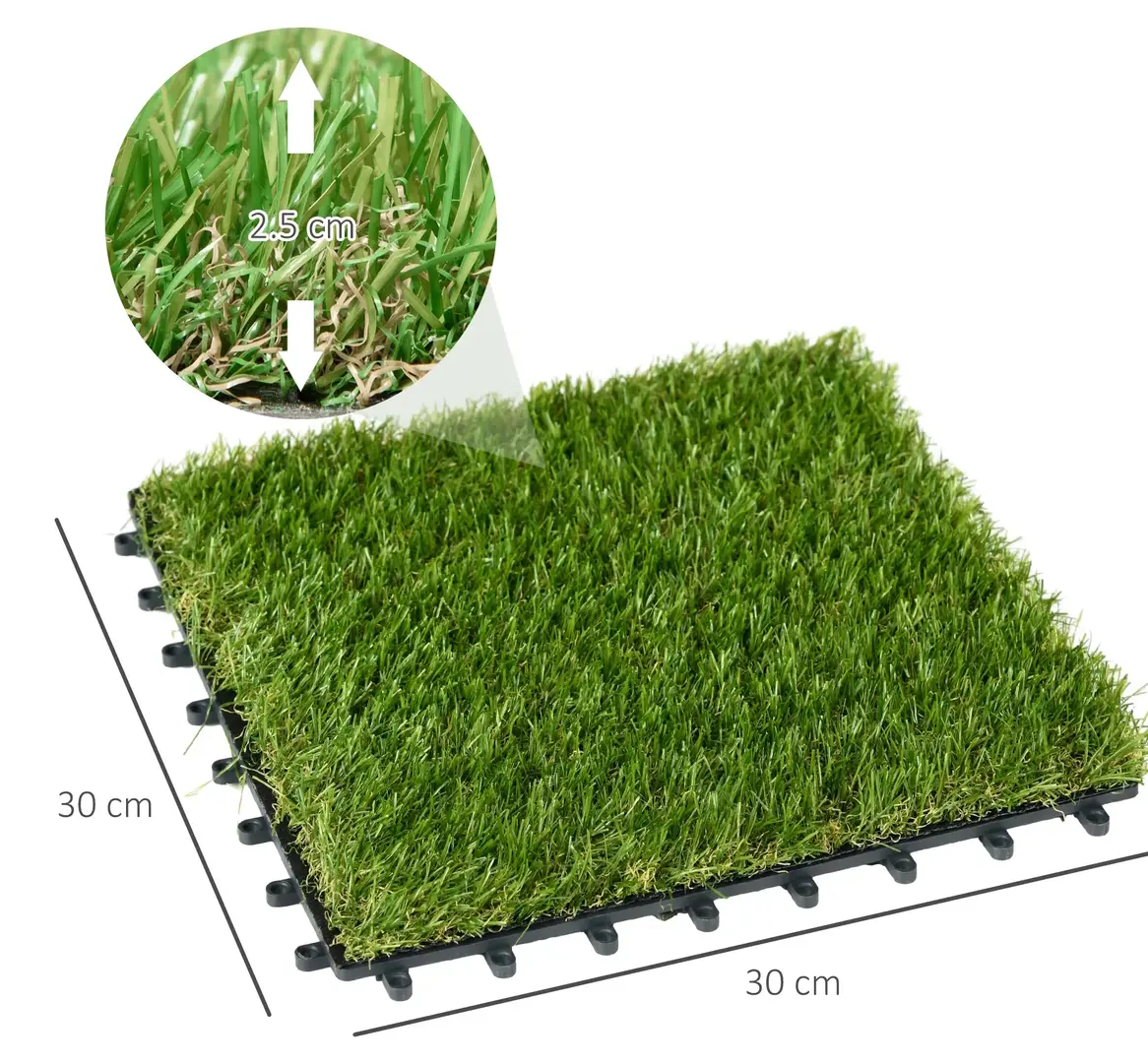 Искусственная трава Outsunny 844-127V01DG (Green) - 5