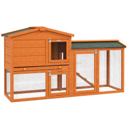 Клетка для кроликов PawHut D51-012V01OG (Orange)