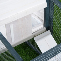 Клетка для кроликов PawHut D51-033 (Green/White) Thumb