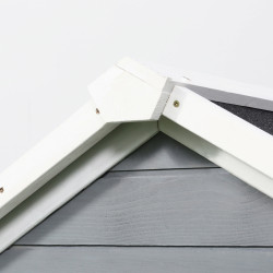 Cusca pentru iepuri PawHut D51-088GY (Grey/White) Thumb