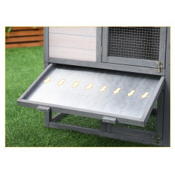 Cusca pentru iepuri PawHut D51-101 (Grey) Thumb