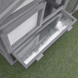 Cusca pentru iepuri PawHut D51-101 (Grey) Thumb