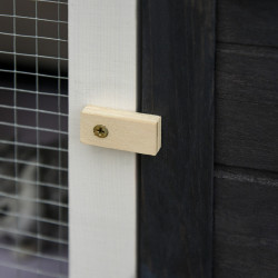 Cusca pentru iepuri Pawhut D51-141 (Black/White/Green) Thumb