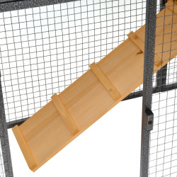 Cusca pentru iepuri PawHut D51-175 (Yellow/Black) Thumb