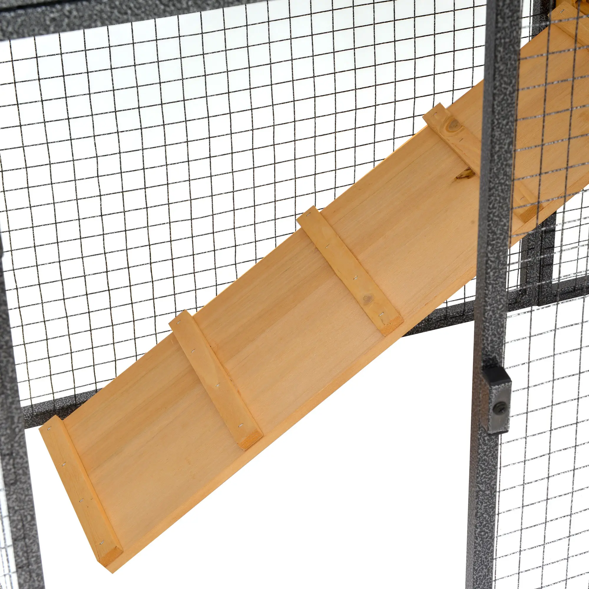 Cusca pentru iepuri PawHut D51-175 (Yellow/Black) - 7